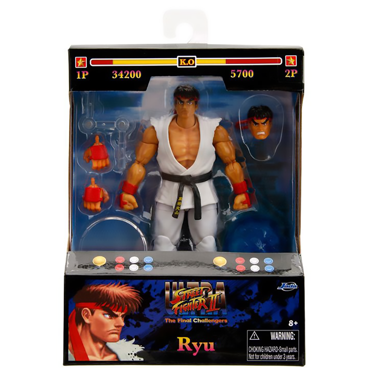 Jada Toys Street Fighter II Ryu