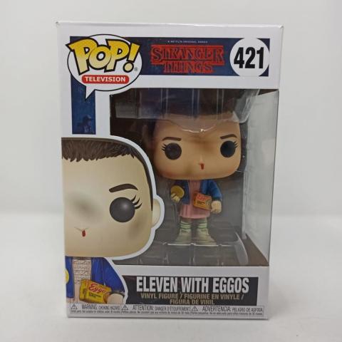 Funko Pop Eleven with Eggos Stranger Things Caja Dañada