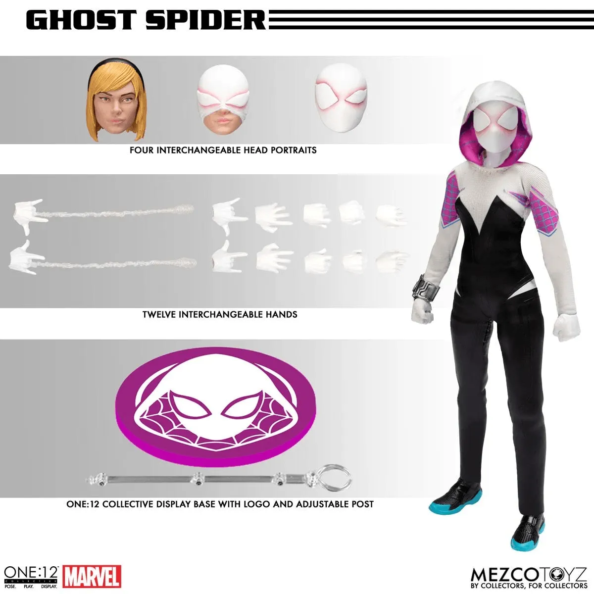 Mezco One:12 Ghost-Spider
