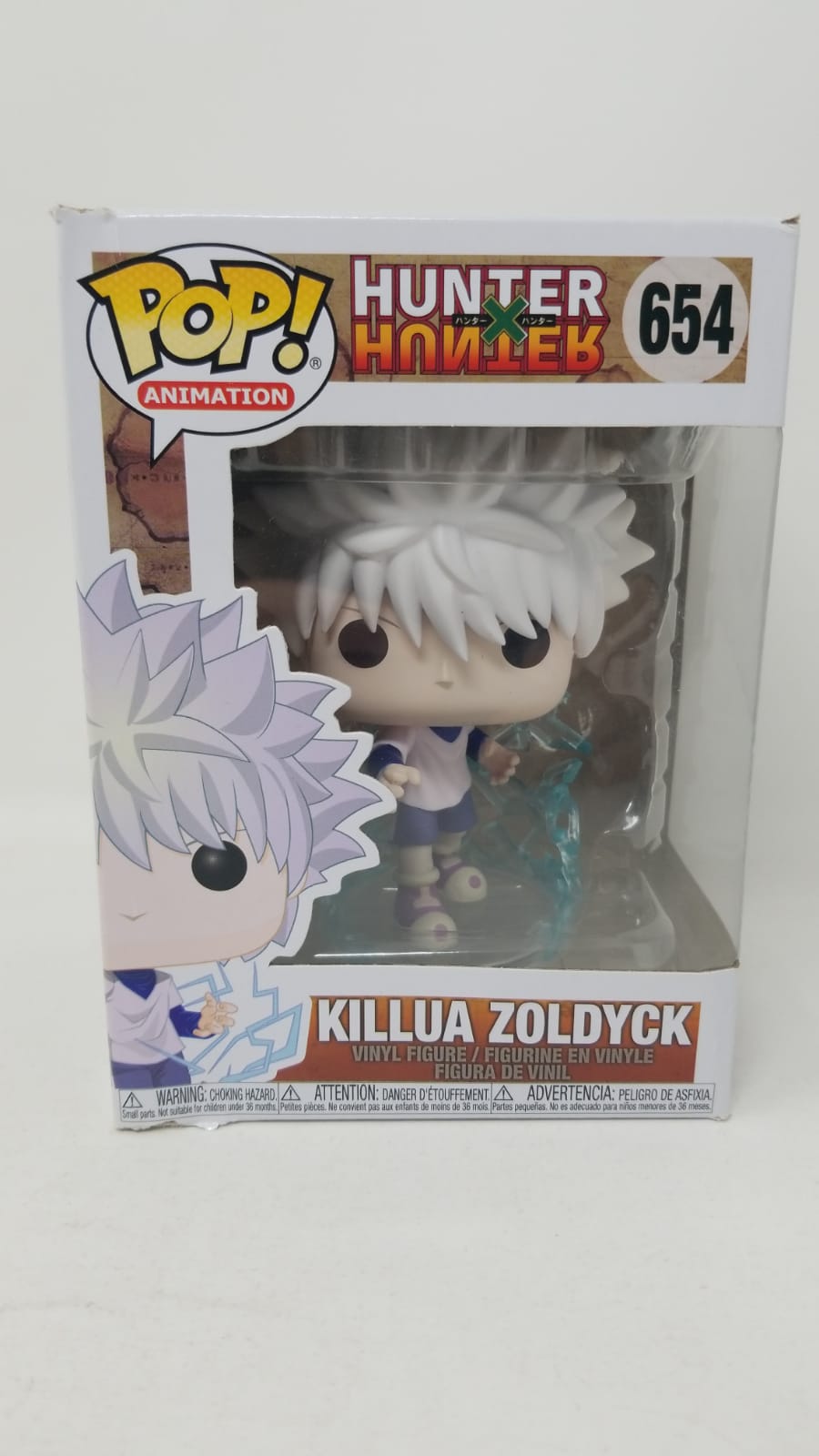 Funko Pop Hunter X Hunter Killua Zoldyck Caja Con Detalle