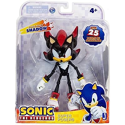 Sonic 20th Anniversary Super Posers Shadow Over 25 Points of Articulation