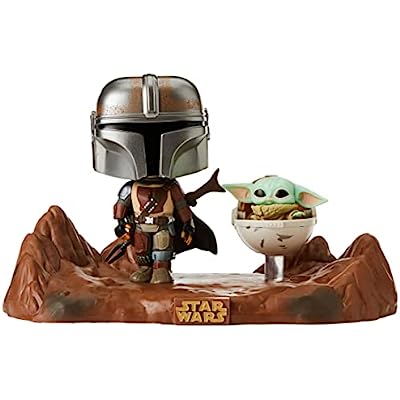 Funko Pop Moment Mandalorian and The Child