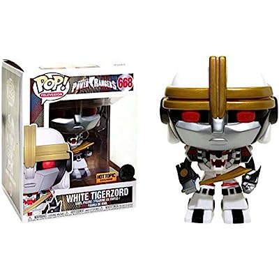 Funko Pop #668 Power Rangers White Tigerzord (Hot Topic Exclusive)
