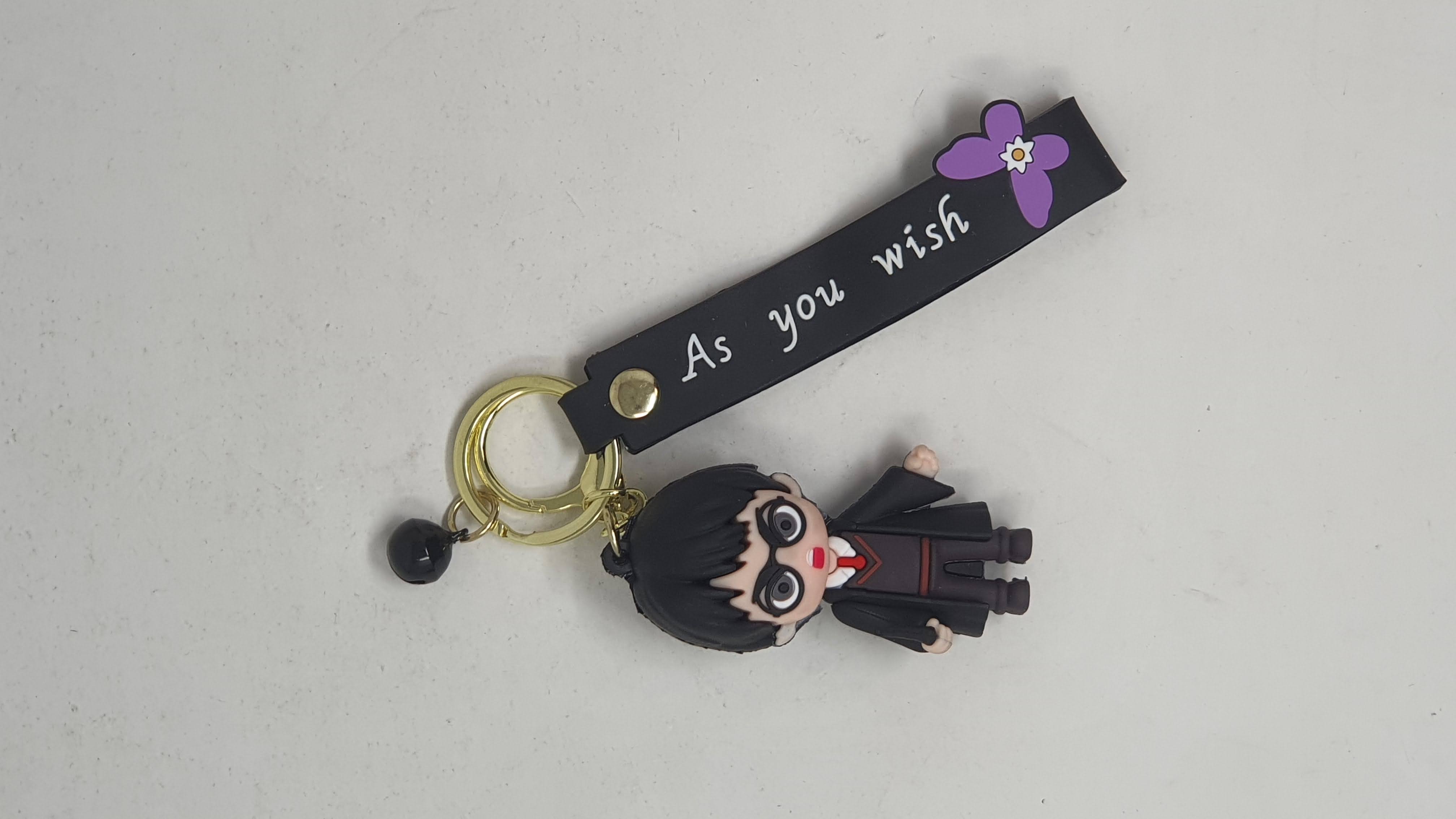 Llavero Goma As You Wish Harry Potter Con Varita