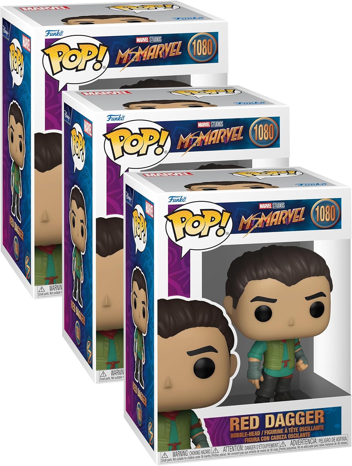 Funko Pop Ms. Marvel Red Dagger