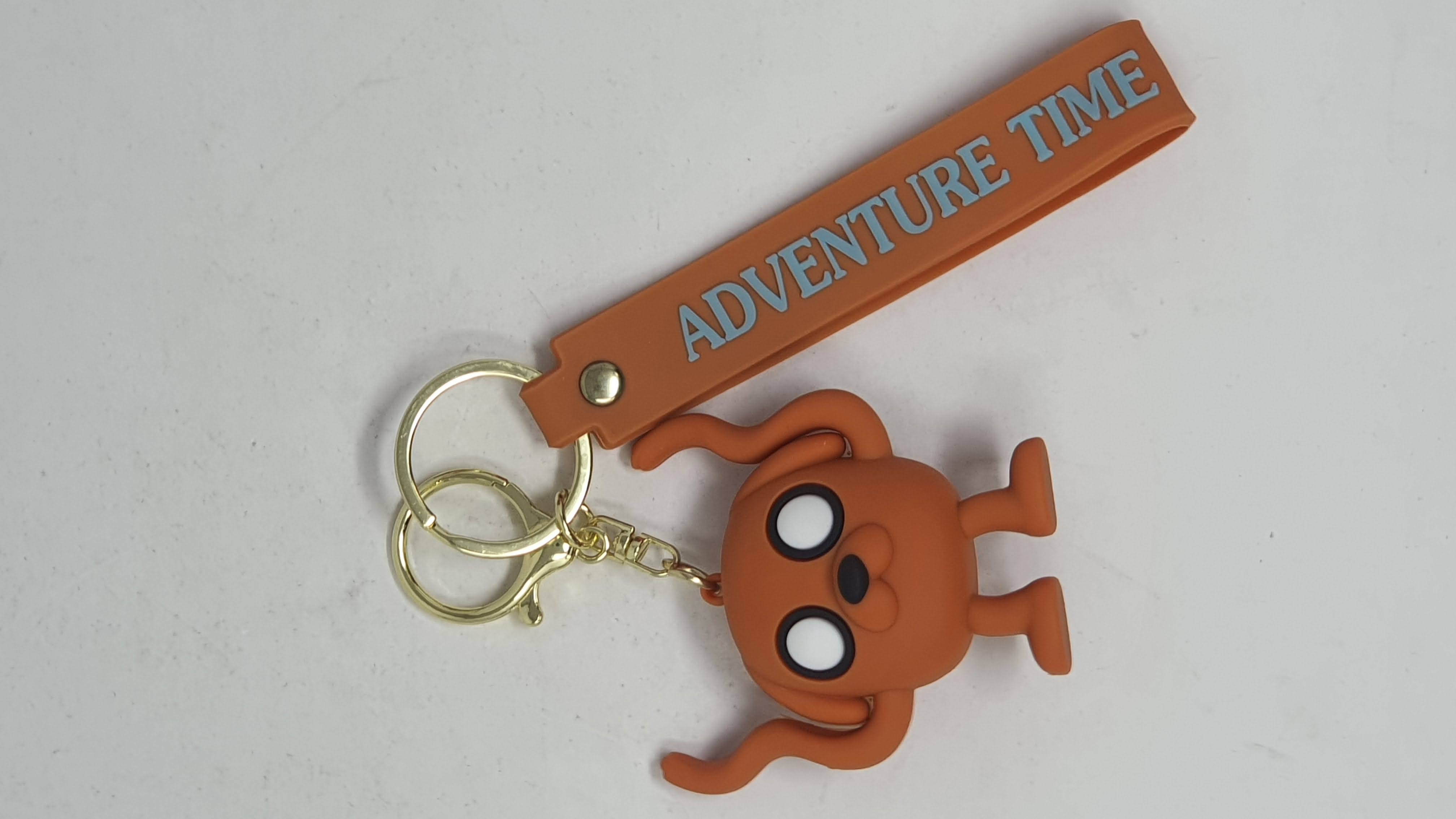 Llavero Goma Hora De Aventura Jake