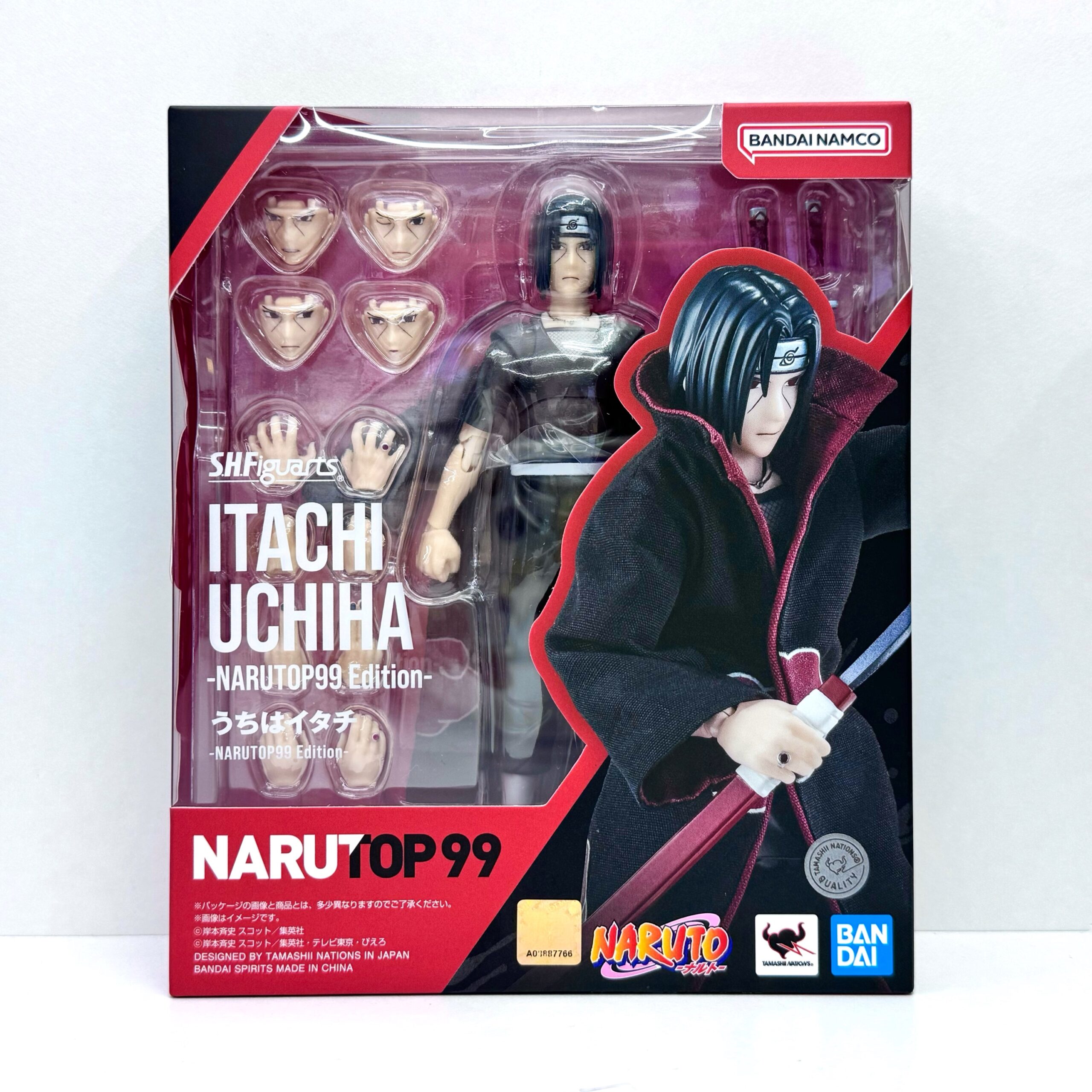 S.H.Figuarts Naruto Itachi Uchiha Narutop99 Edition