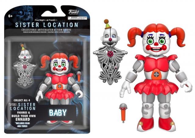  Funko Five Nights At Freddy's Baby Articulated Action Figure, 5 