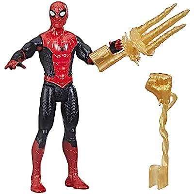 Spider-Man No Way Home Upgraded Black and Red Suit 6 inch
