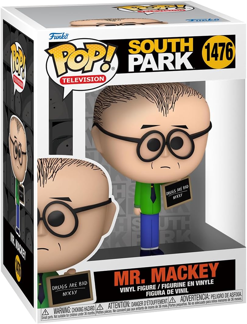 Funko Pop South Park Mr. Mackey with Sign