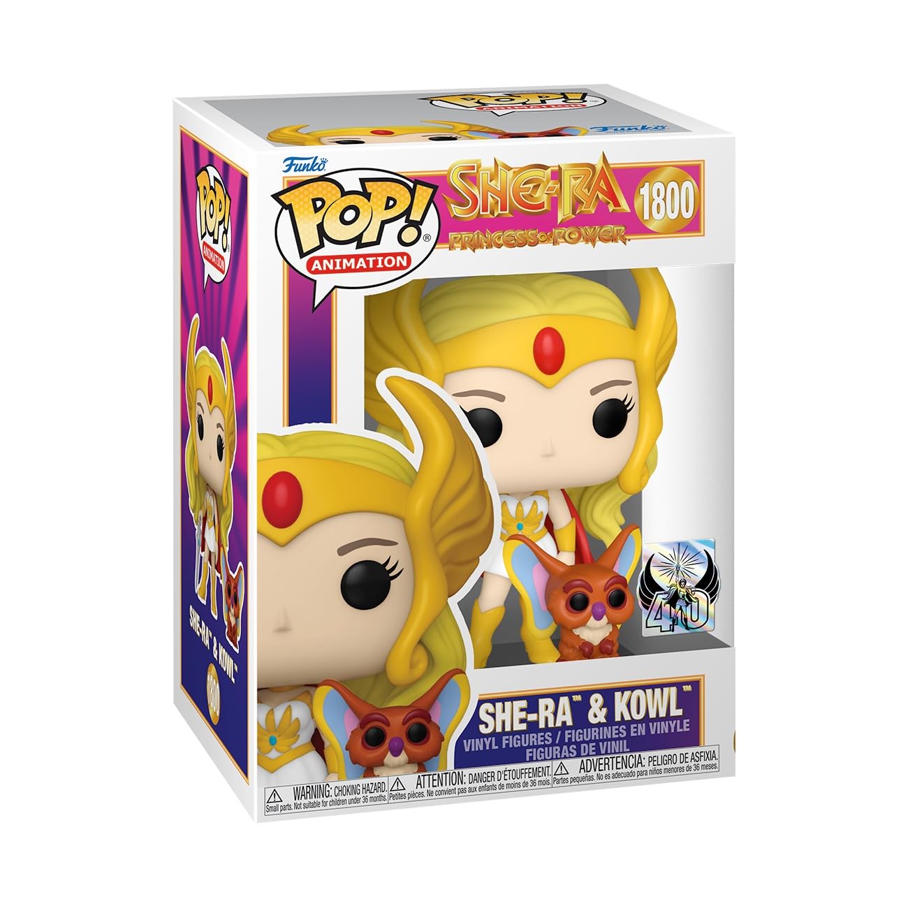 Funko Pop & Buddy She-Ra with Kowl MOTU