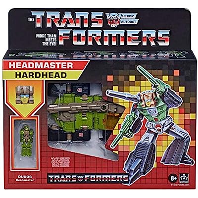 Transformers Retro Autobot Headmaster Hardhead with Duros