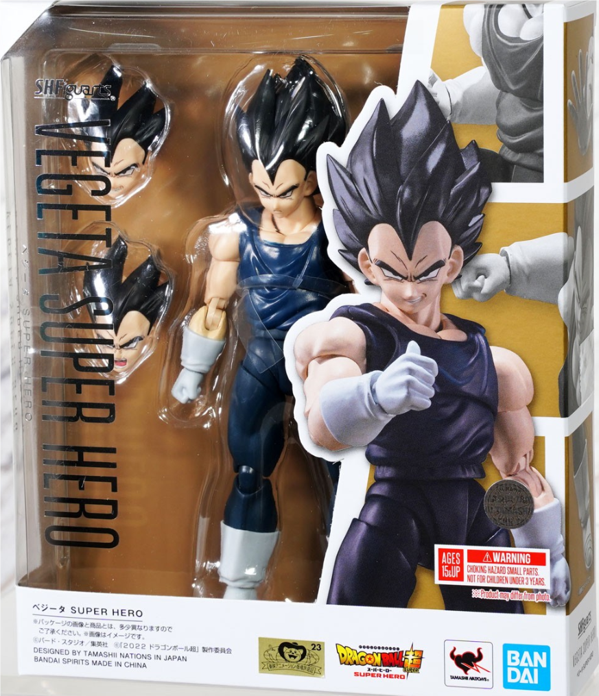 S.H.Figuarts Dragon Ball Super Vegeta Super Hero (Reissue)