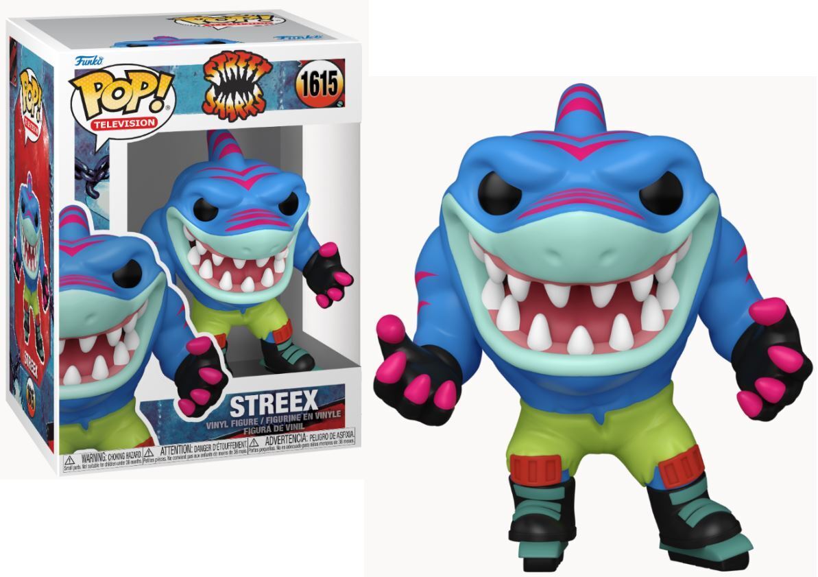 Funko Pop Street Sharks Streex