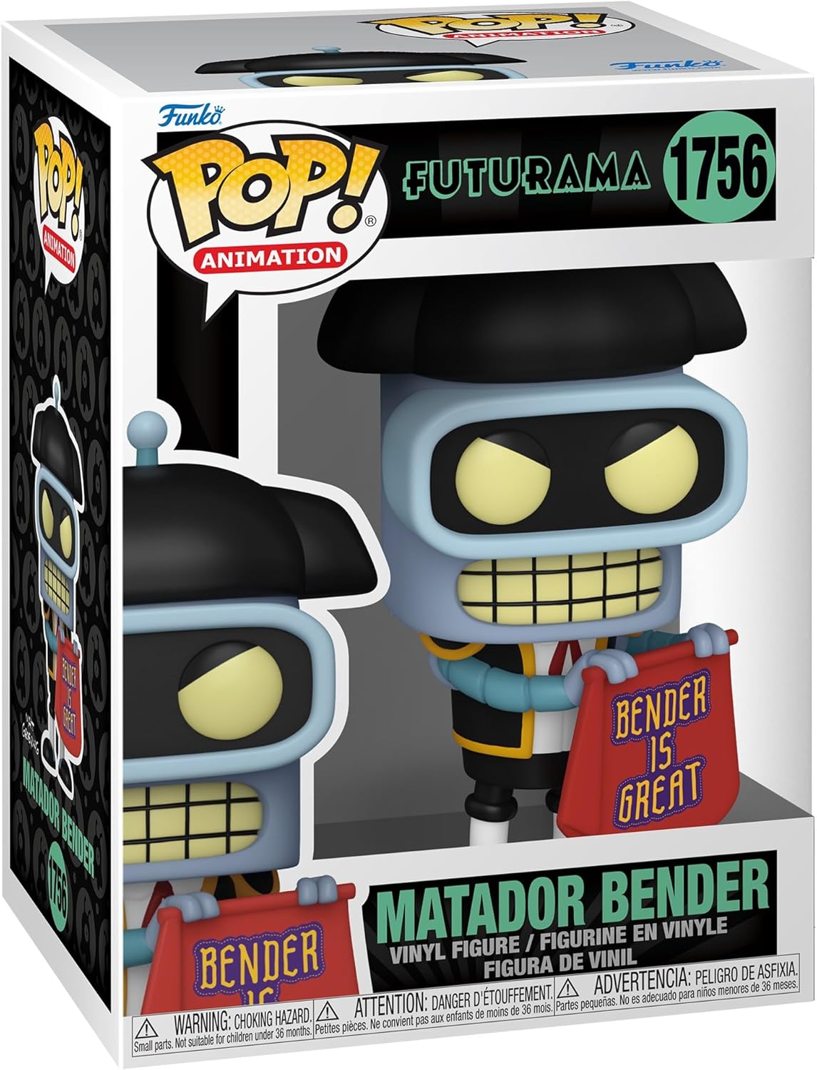 Funko Pop Futurama Bender (Matador)