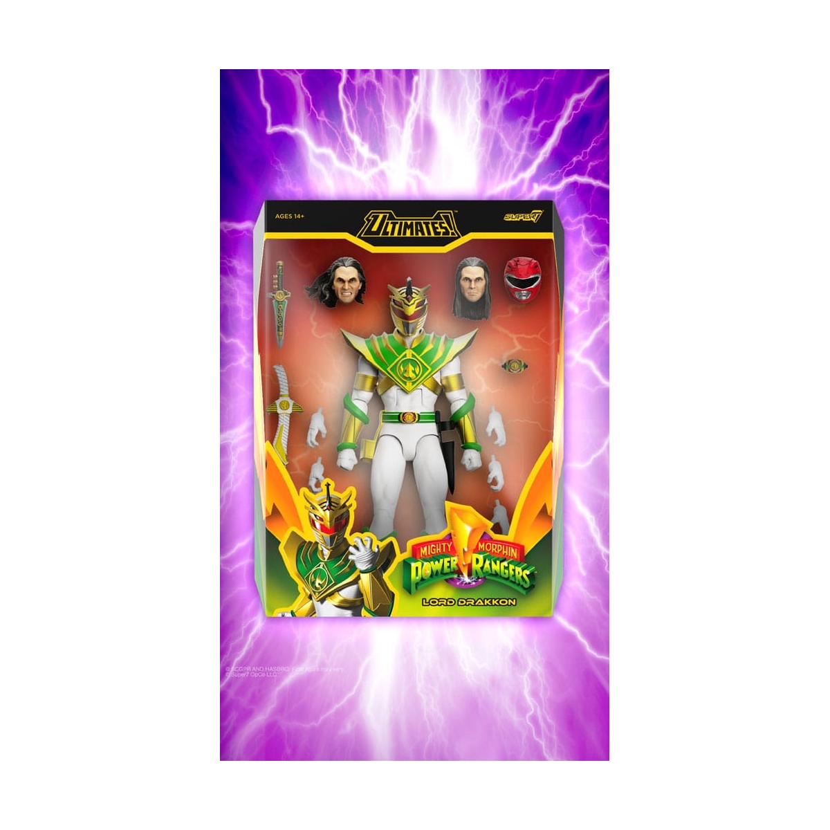 Super7 Mighty Morphin Power Rangers Lord Drakkon Ultimate