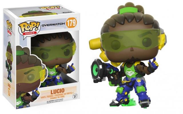 Funko Pop! Games: Overwatch - Lucio Vinyl Figure