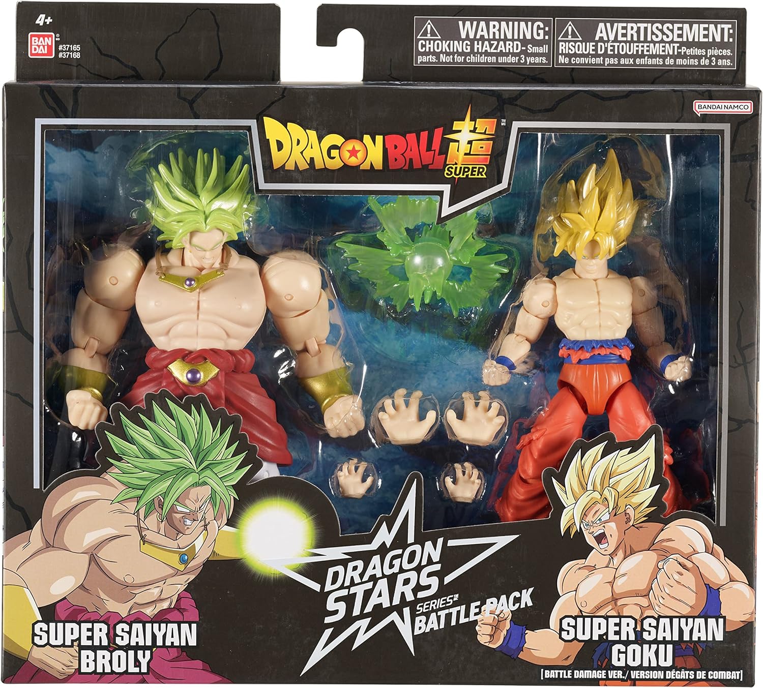Dragon Ball Dragon Stars Saiyan Goku vs Saiyan Broly