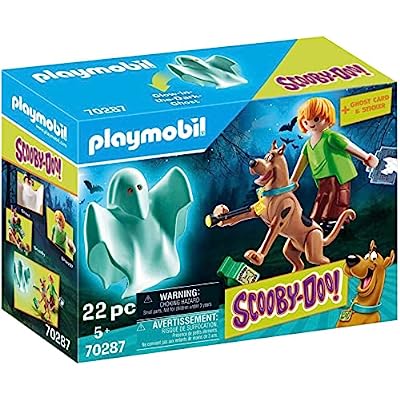 PLAYMOBIL Scooby-DOO! Scooby & Shaggy with Ghost