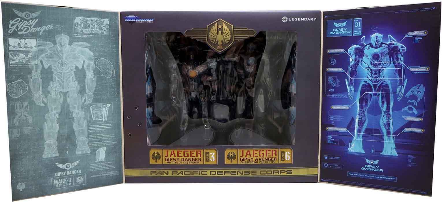 Diamond Select San Diego Excl Pacific Rim Gipsy Danger Set