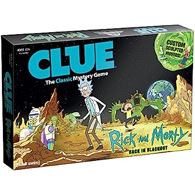 Clue Rick & Morty Juego De Mesa Perfecto para fans de Rick & Morty