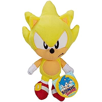 Sonic The Hedgehog 6 Super Sonic Plush peluche