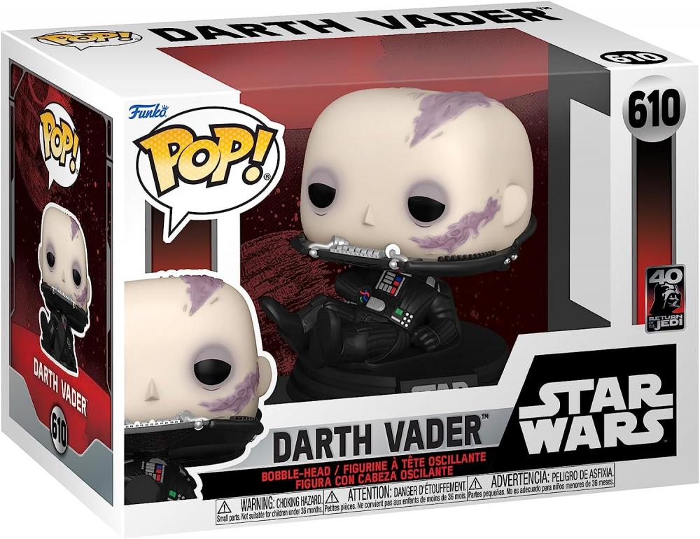 Funko Pop Star Wars Return of The Jedi 40th Darth Vader