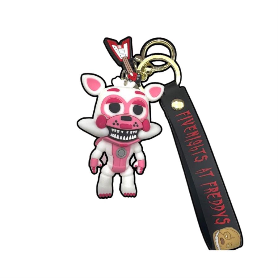 Llavero Goma Correa Fnf Funtime Foxy