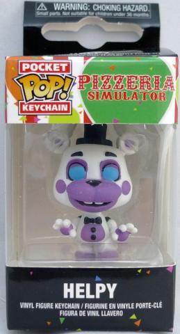 Llavero Funko Pop Fnf Pizza Simulator Helpy