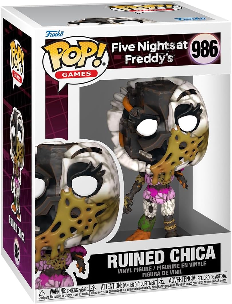 Funko Pop Five Nights at Freddy Ruin Ruined Chica