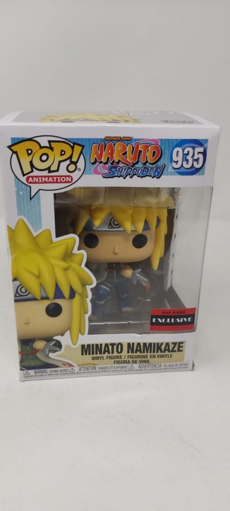 Funko Pop Naruto Minato Rasengan AAA Exclusive Caja Con Detalles