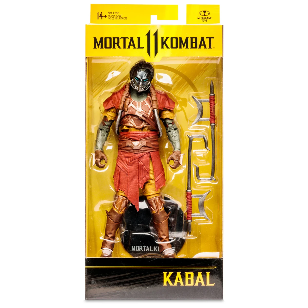 McFarlane Mortal Kombat Kabal Rapid Red