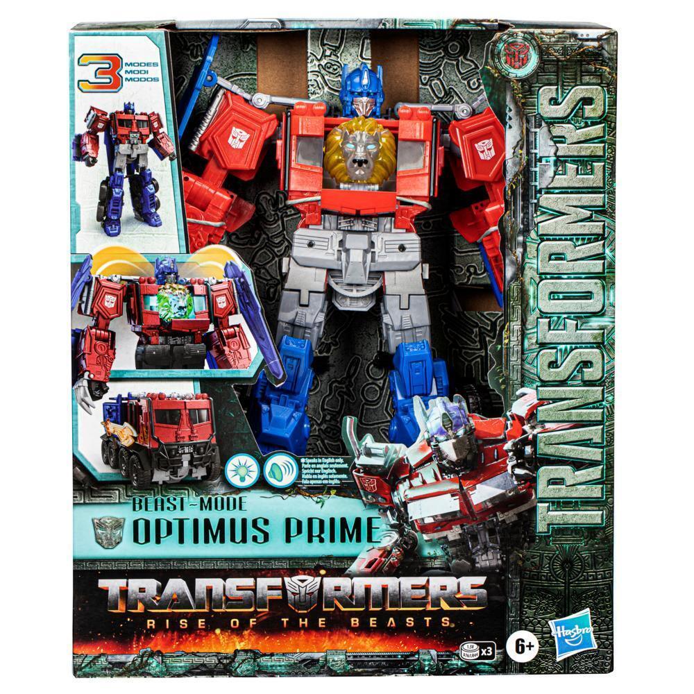 Transformers Rise of The Beasts Beast Mode Optimus Prime 26Cm