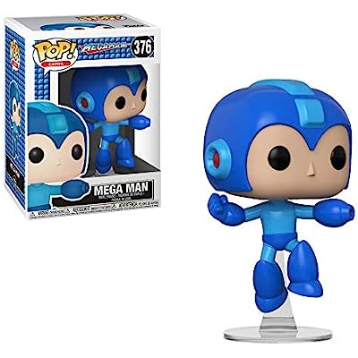Funko Pop Games Jumping Megaman