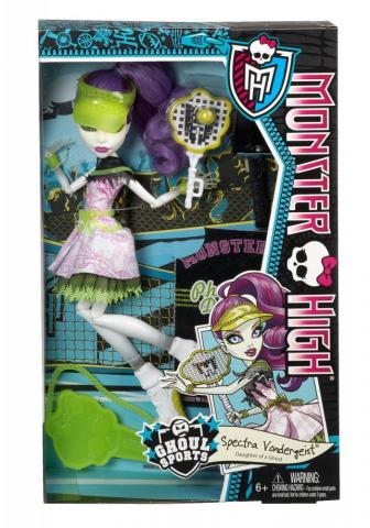 Monster High Ghoul Sports Spectra Vondergeist Doll