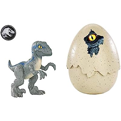 Jurassic World Hatch 'N Play Dinos Velociraptor Blue
