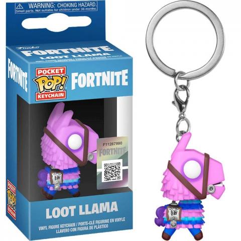 Llavero Funko Pop Fortnite Loot Llama Original