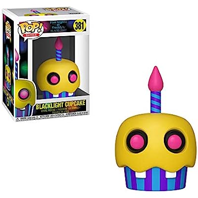 Funko Pop Five Nights at Freddys Blacklight Cupcake