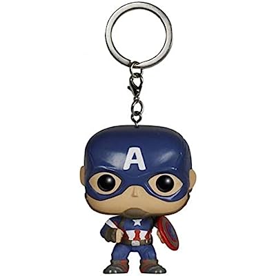 Funko Pocket POP llavero Marvel - Avengers 2 - Cap America