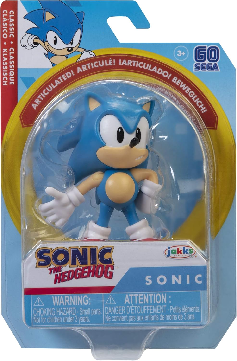 Sonic The Hedgehog Classic Sonic 6.5Cm Original