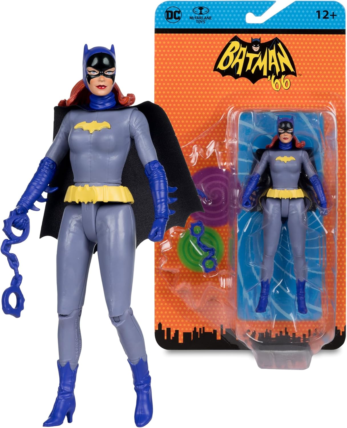 McFarlane DC Retro Batgirl Grey/Blue Batman 66' Comic