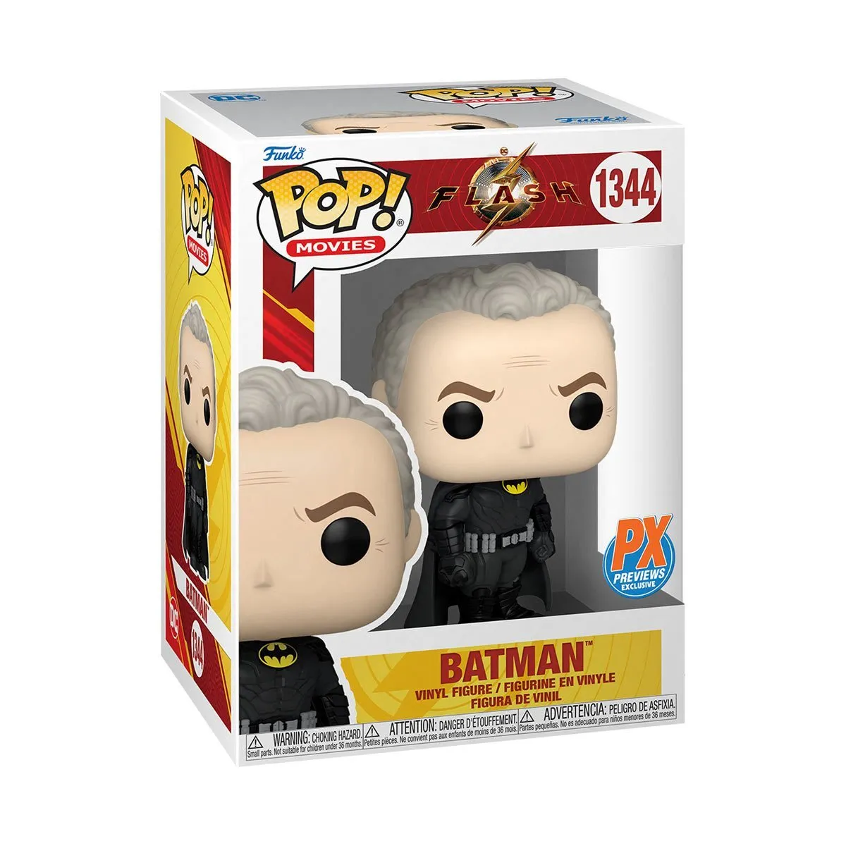 Funko Pop The Flash Batman (Unmasked) Previews Exclusive