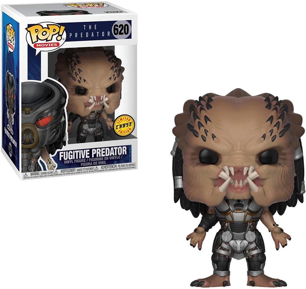 Funko Pop Fugitive Predator Unmasked CHASE