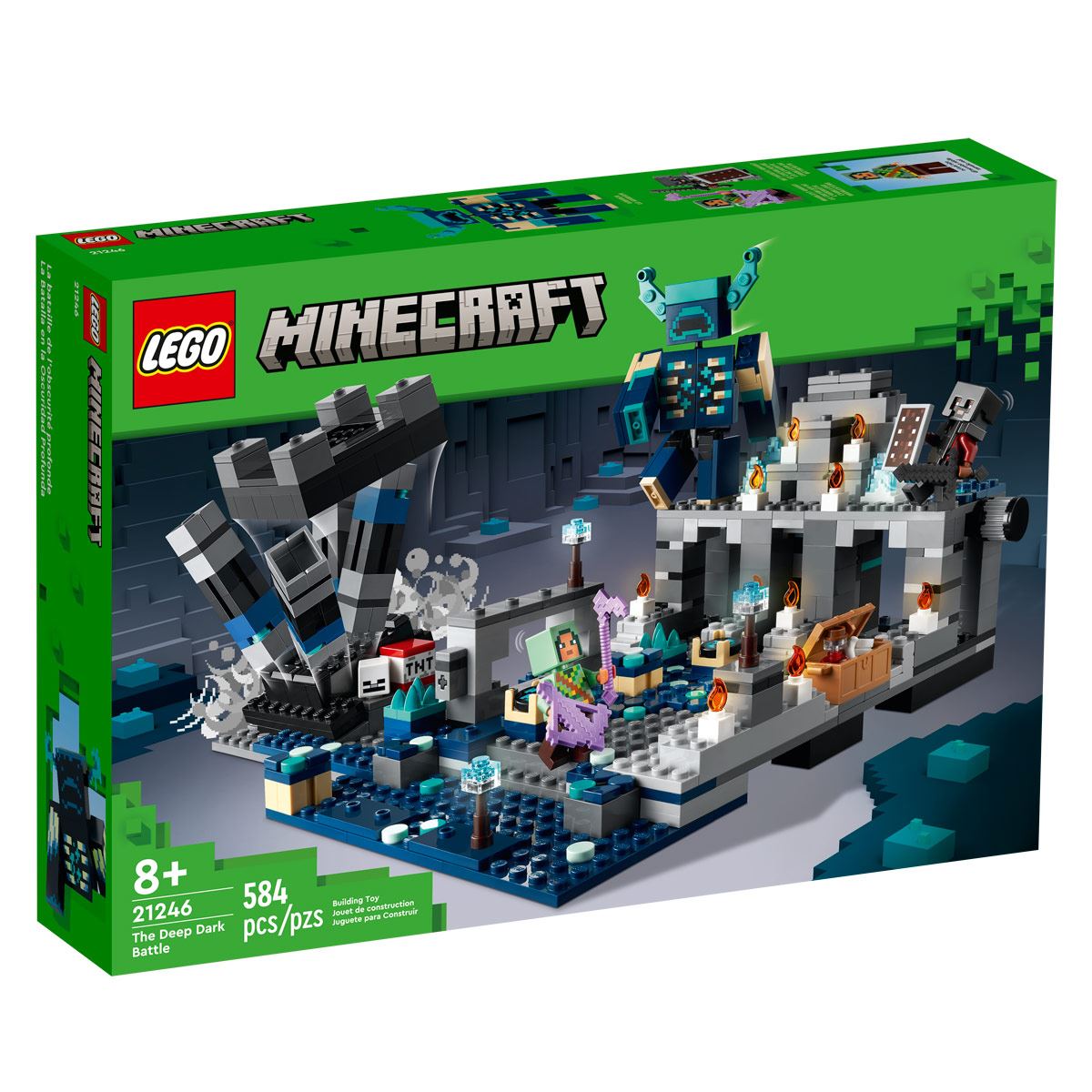 LEGO Minecraft The Deep Dark Battle 21246