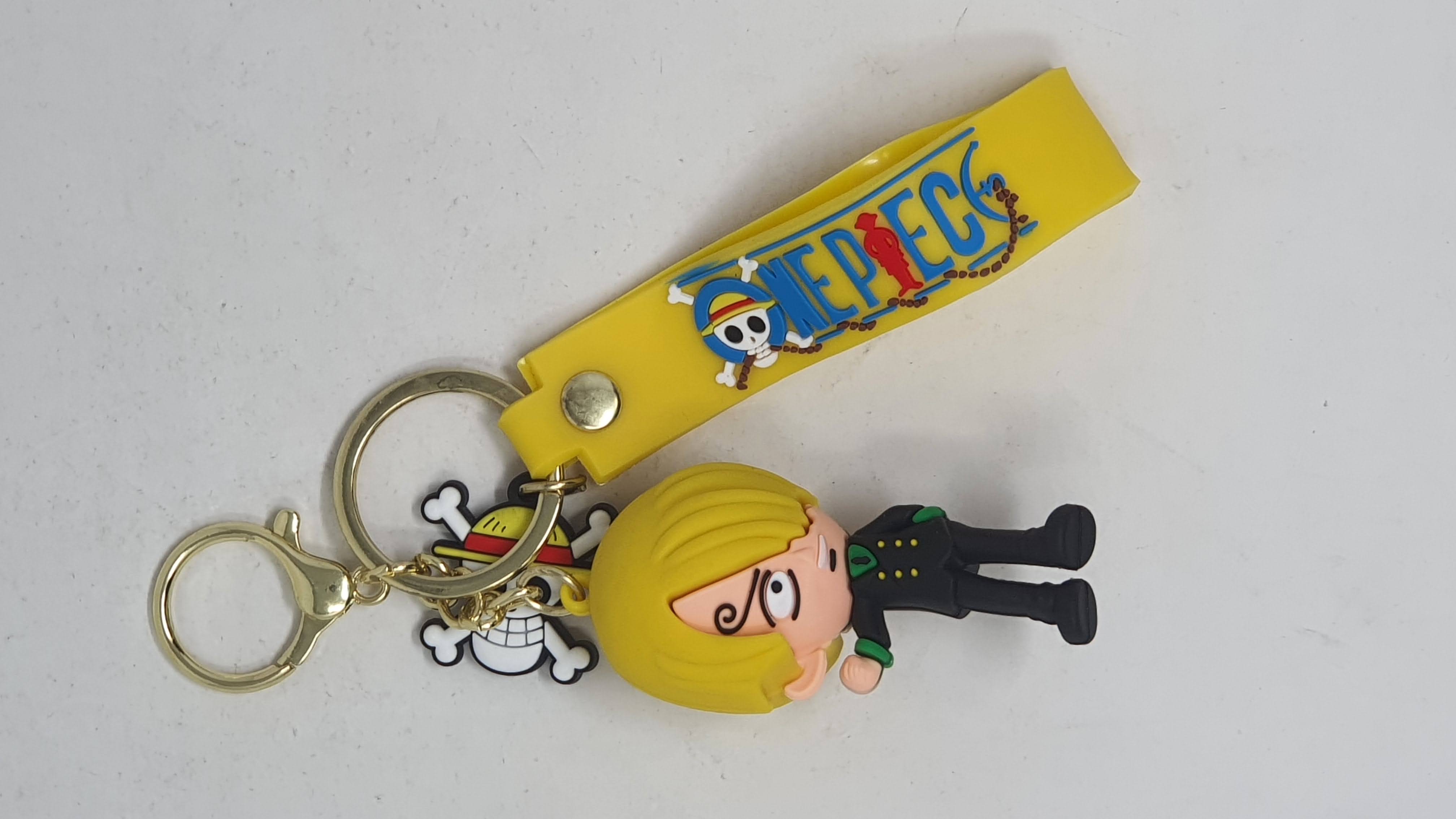 Llavero Goma One Piece Sanji