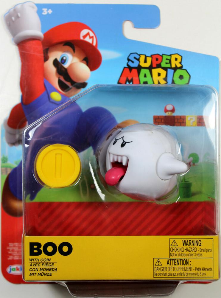 Figura de Accion Nintendo Super Mario Boo with Coin 6 cm