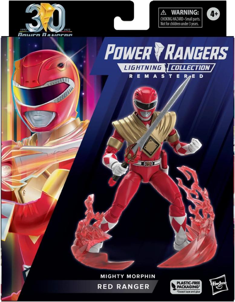 Power Rangers Lightning Remast Mighty Morphin Red Ranger