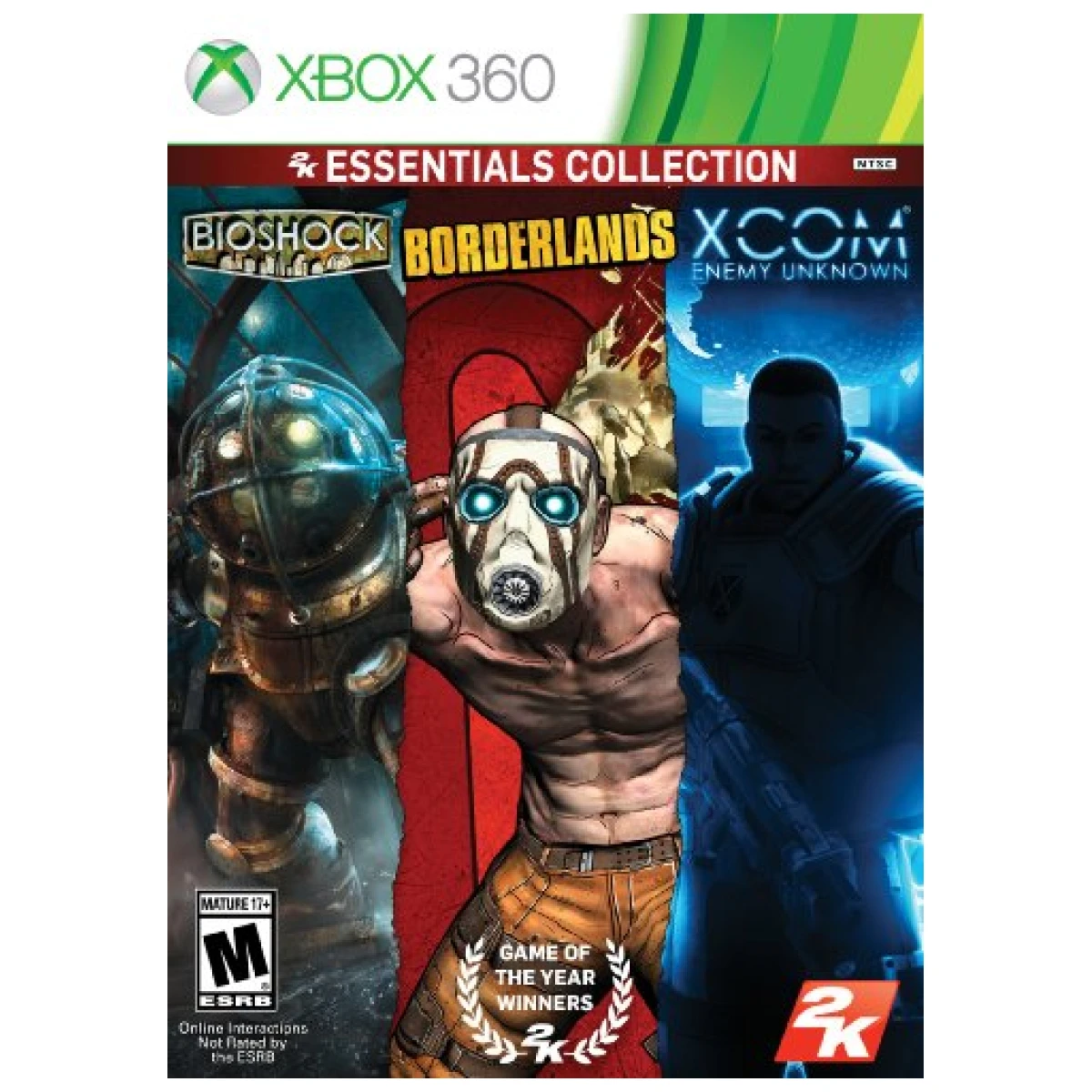 2K Essentials Collection (Bioshock, Borderlands, Xcom Enemy Unkown) Xbox 360