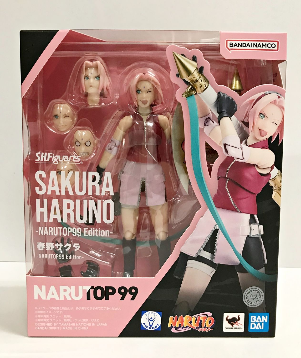 S.H.Figuarts Naruto Sakura Haruno NARUTOP99 Edition