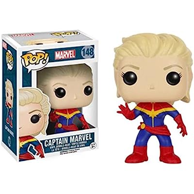 Funko 7274 Pop! Marvel: Unmasked Captain Marvel